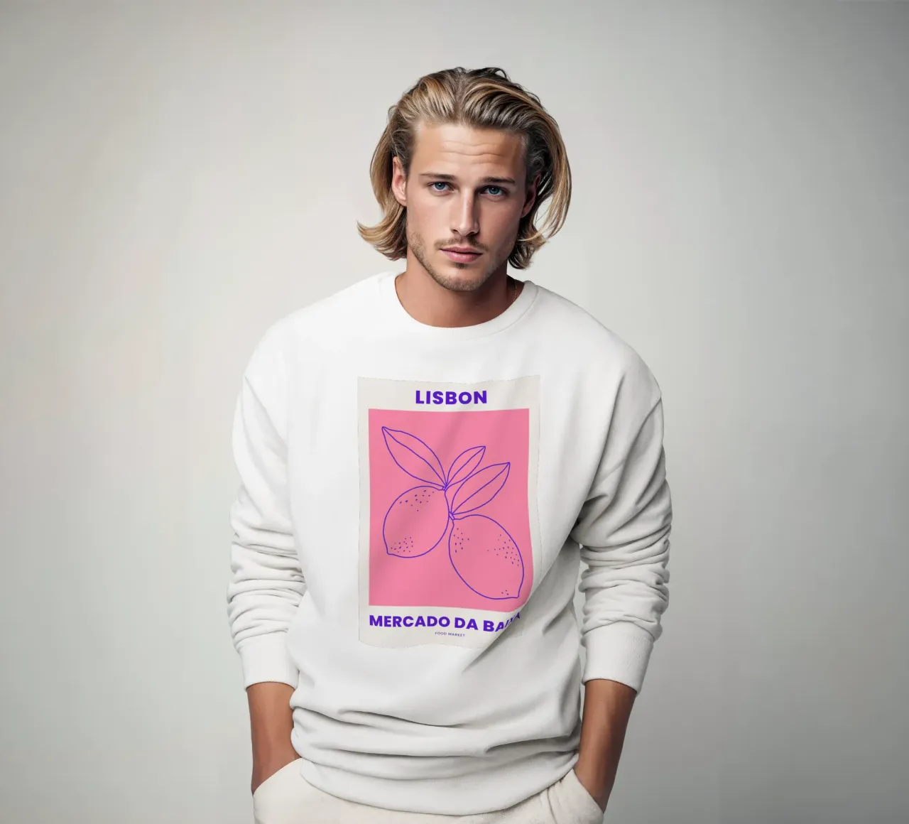 Lisbon felpa da Pure