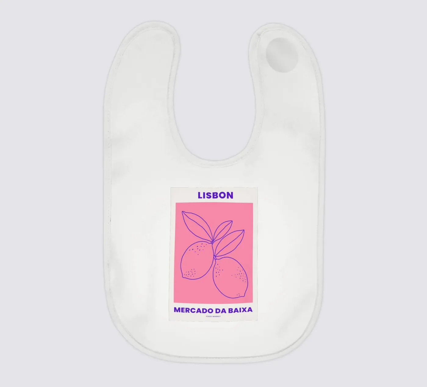 Lisbon baby bib by Pure