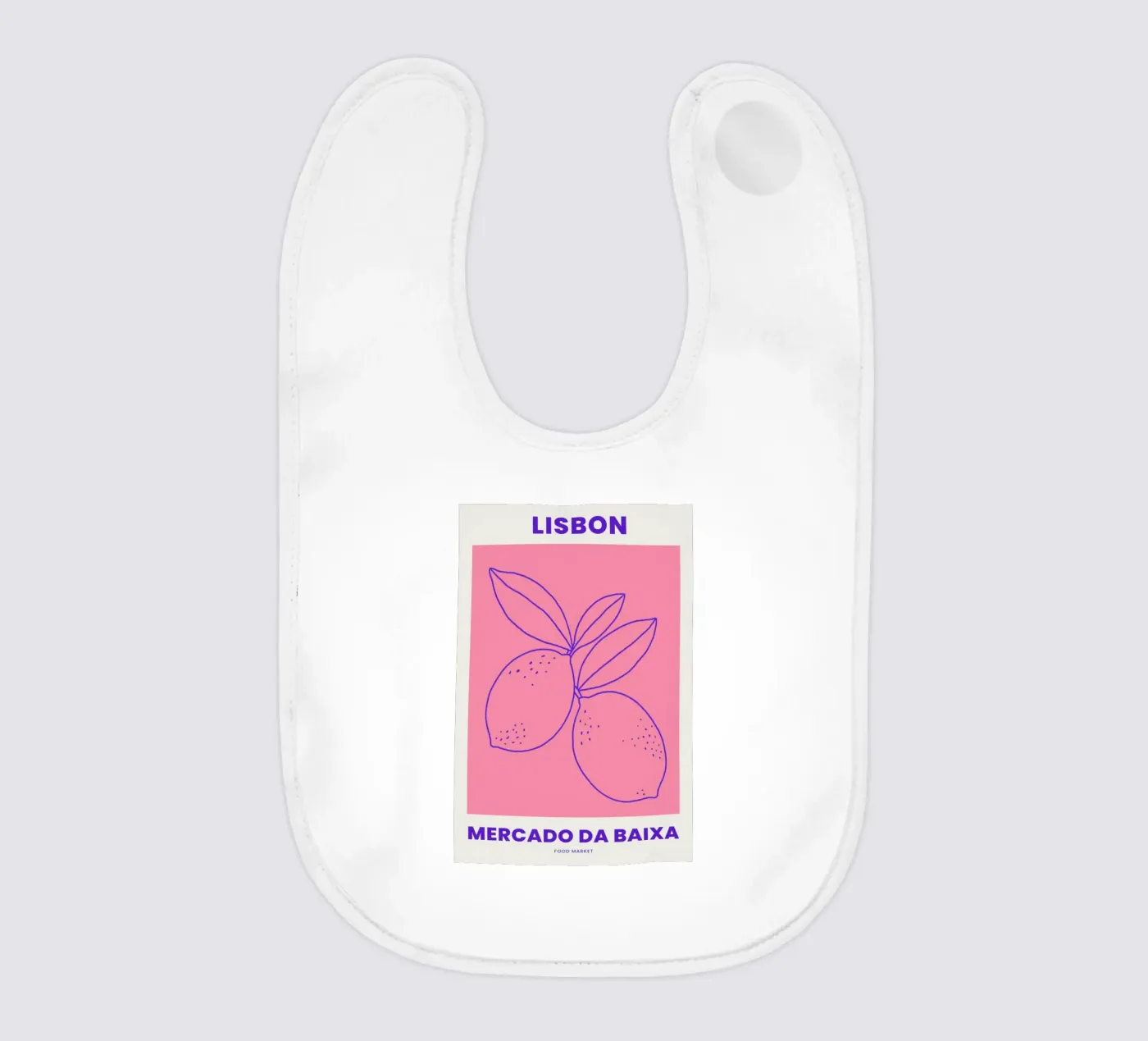 Lisbon baby bib by Pure