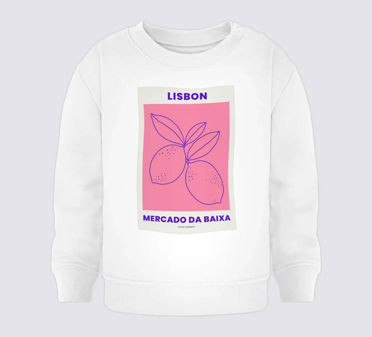 Lisbon felpa neonato da Pure