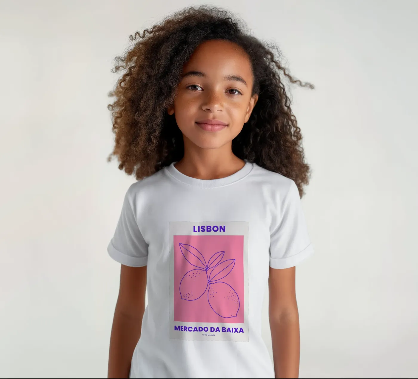 Lisbon t-shirt bambini da Pure