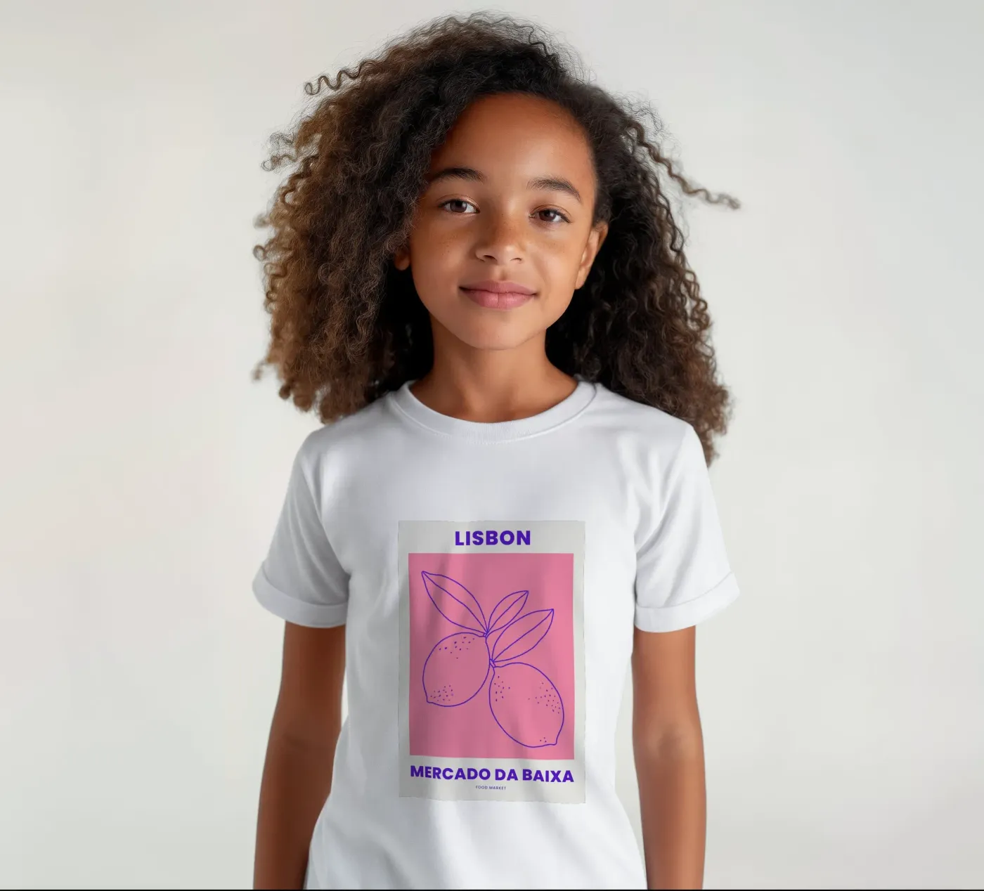 Lisbon t-shirt bambini da Pure