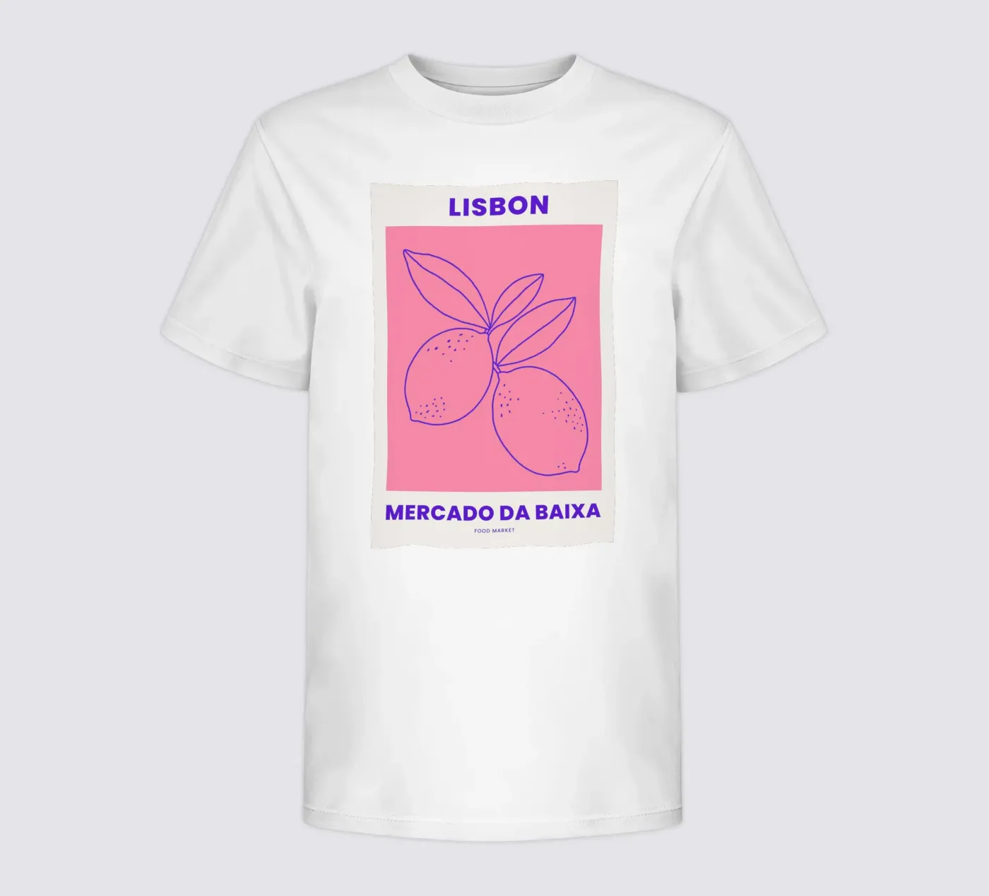 Lisbon t-shirt bambini da Pure
