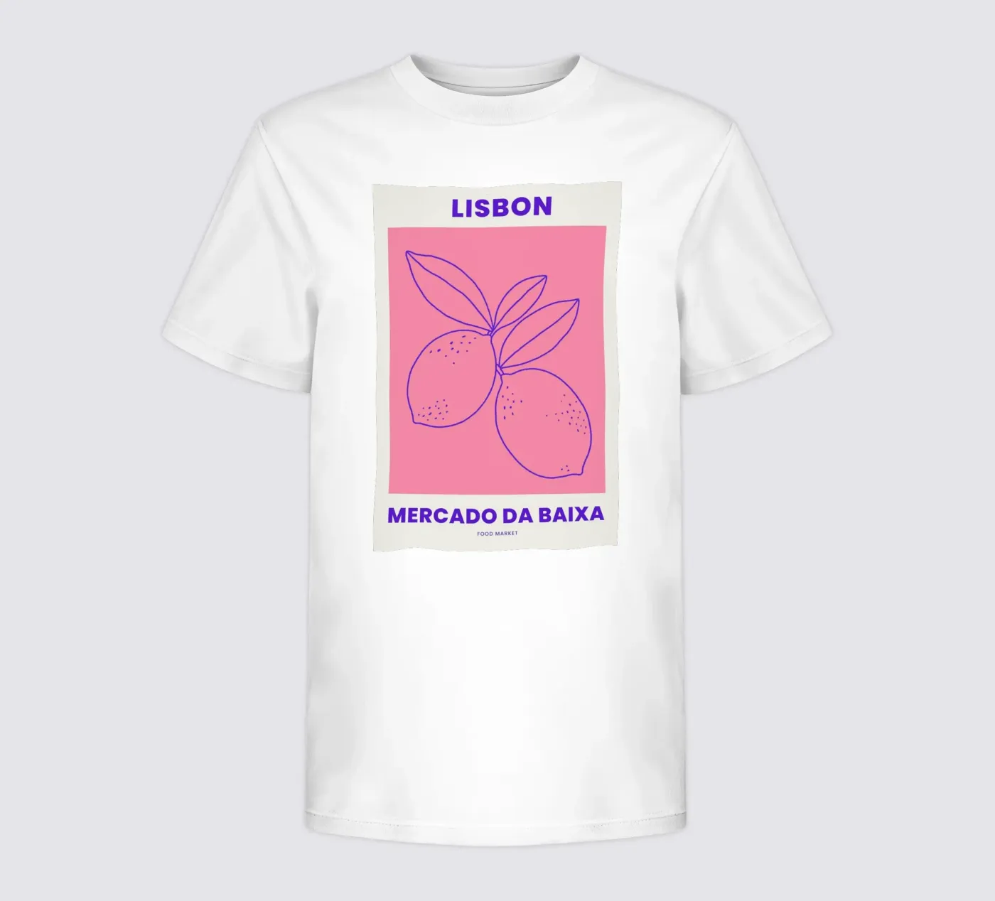 Lisbon t-shirt bambini da Pure