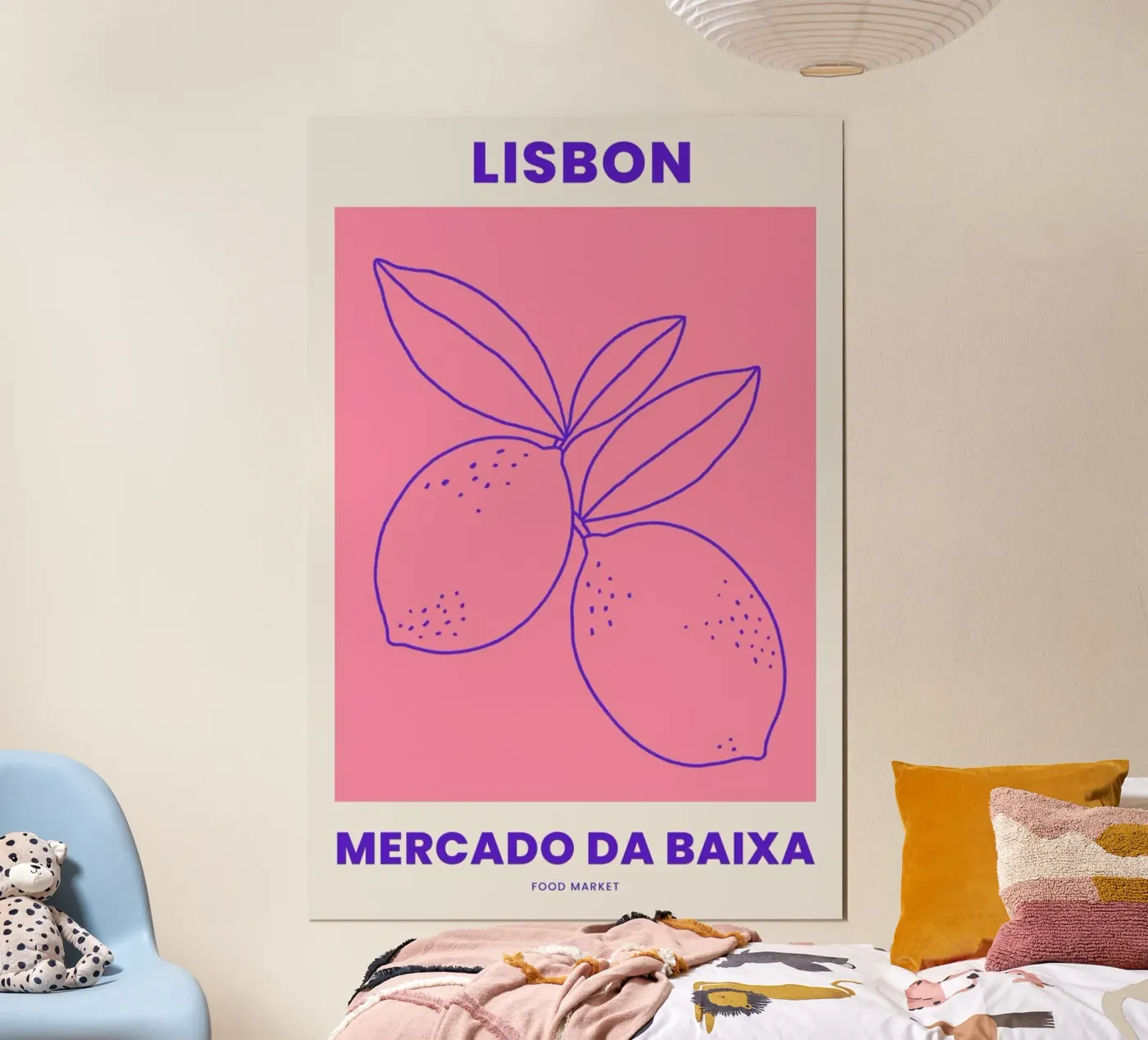 Lisbon poster da Pure