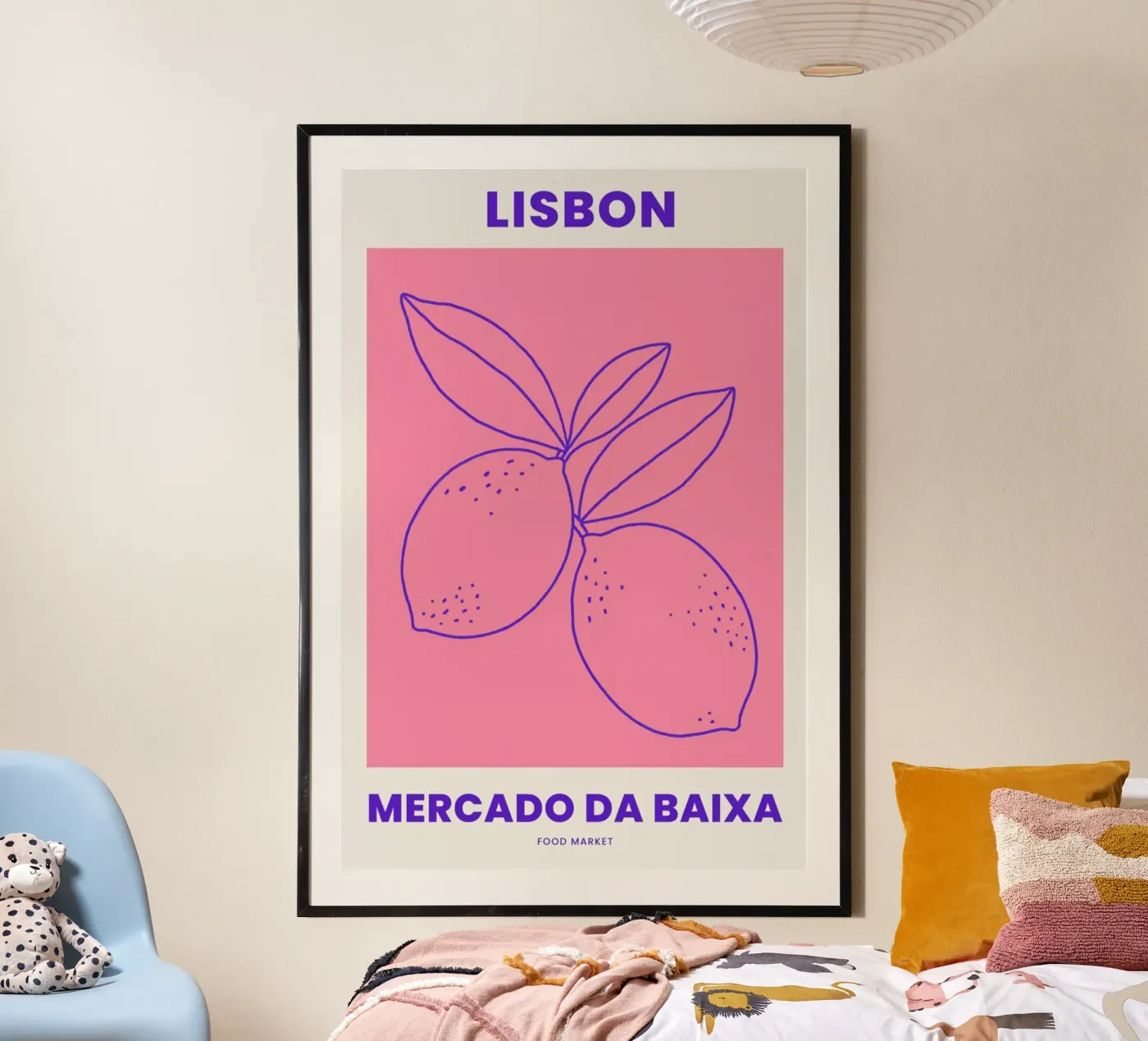 Lisbon poster van Pure