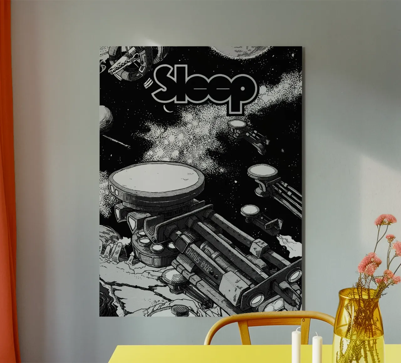 sloop poster alluminio dibond da vanhesling