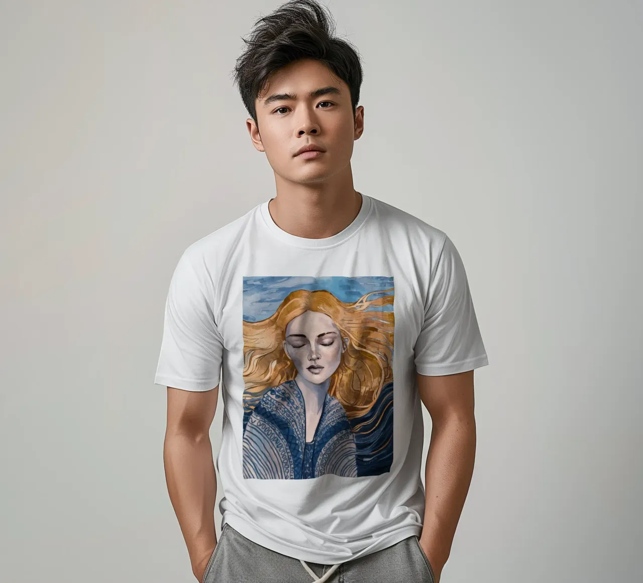 Riverbero con lacci d'argento t-shirt da Vivid Reverie