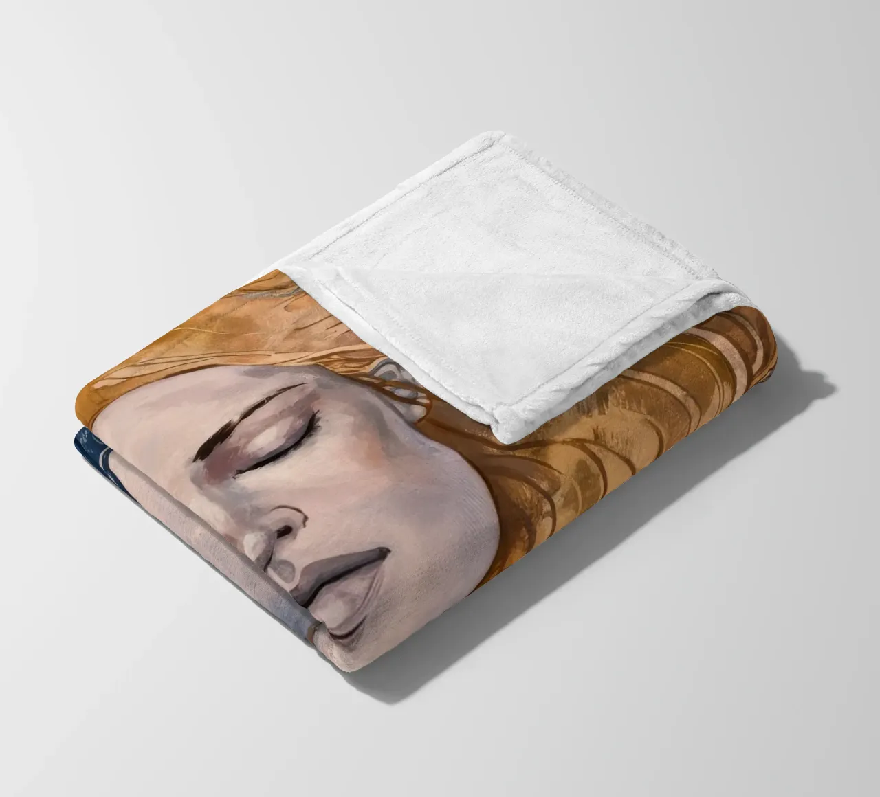 Riverbero con lacci d'argento coperta in pile da Vivid Reverie