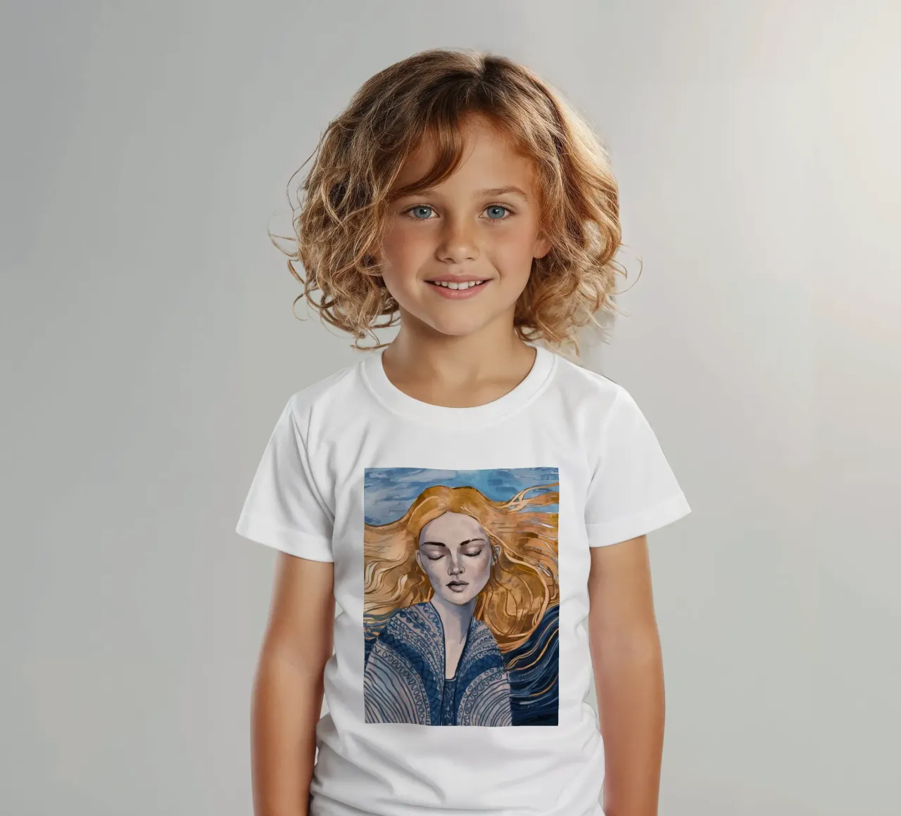 Riverbero con lacci d'argento t-shirt bambini da Vivid Reverie
