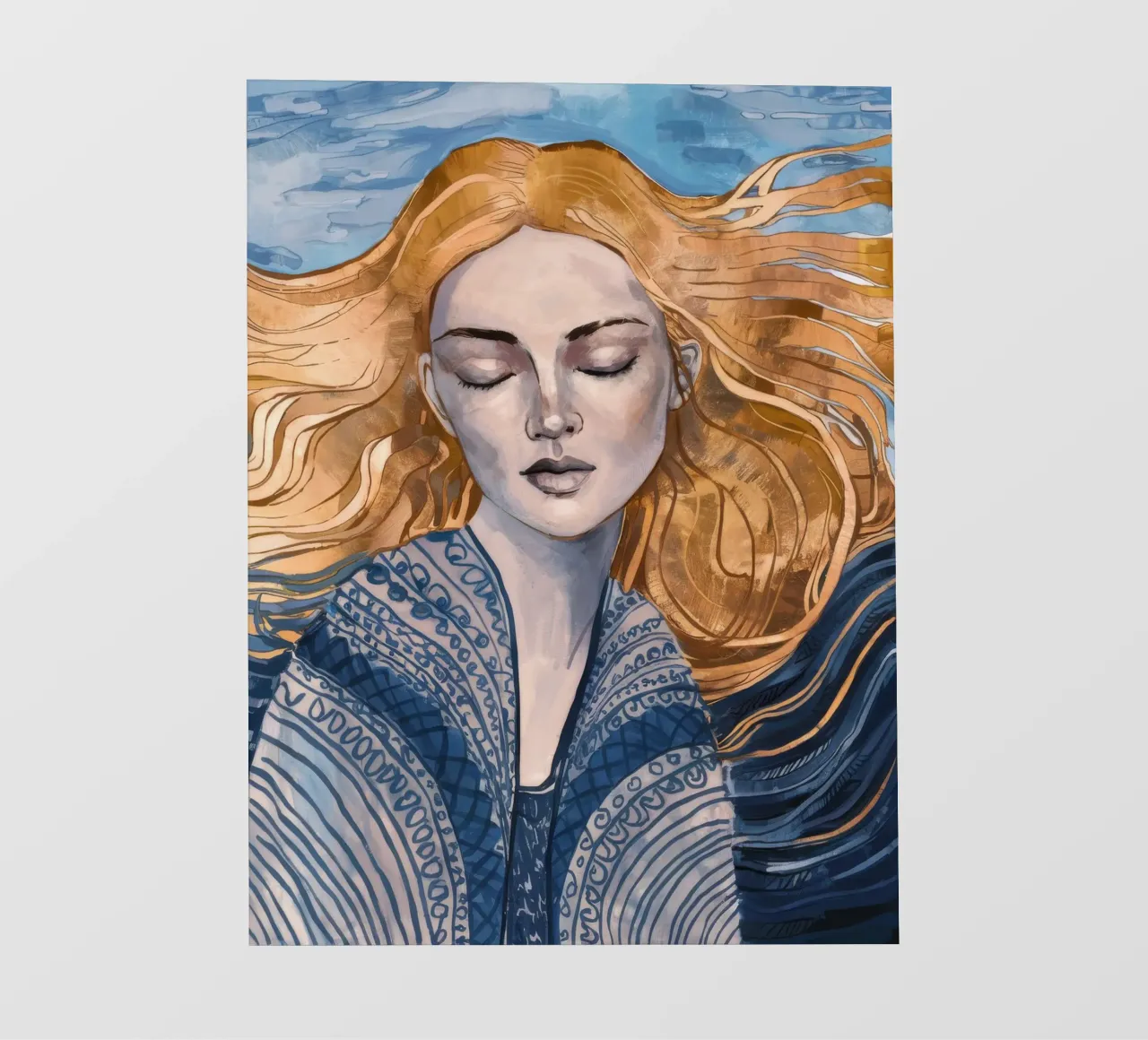 Riverbero con lacci d'argento telo in pvc da Vivid Reverie