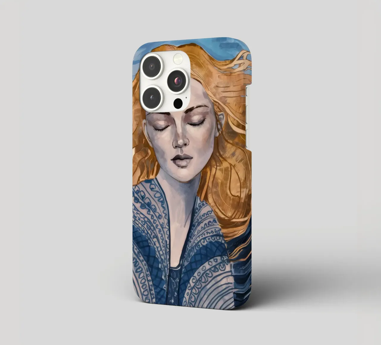 Riverbero con lacci d'argento cover iphone da Vivid Reverie