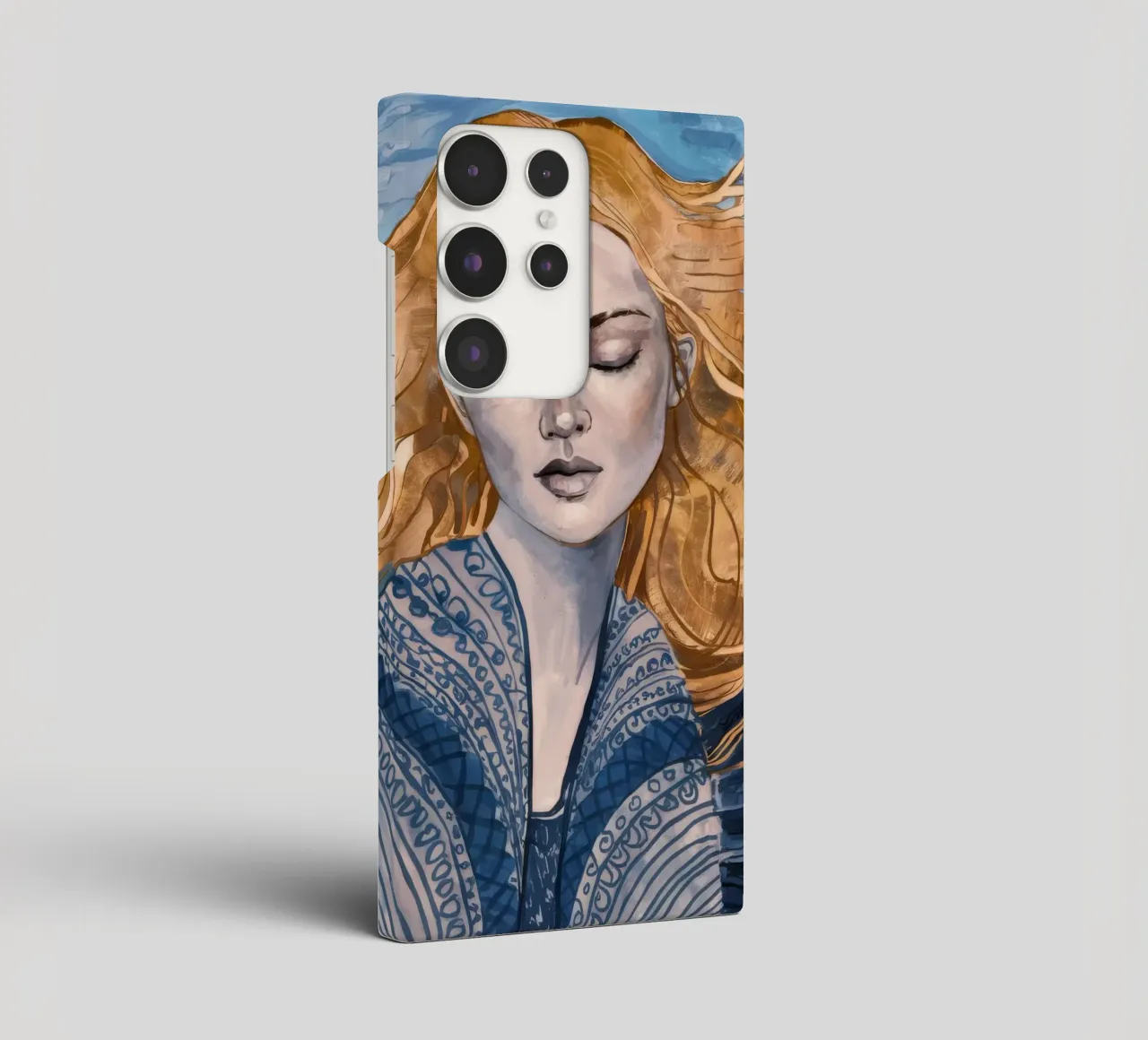 Riverbero con lacci d'argento cover samsung da Vivid Reverie