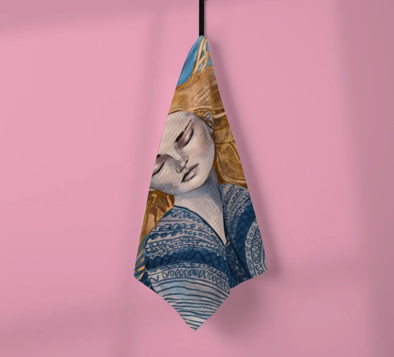 Riverbero con lacci d'argento canovaccio da cucina da Vivid Reverie