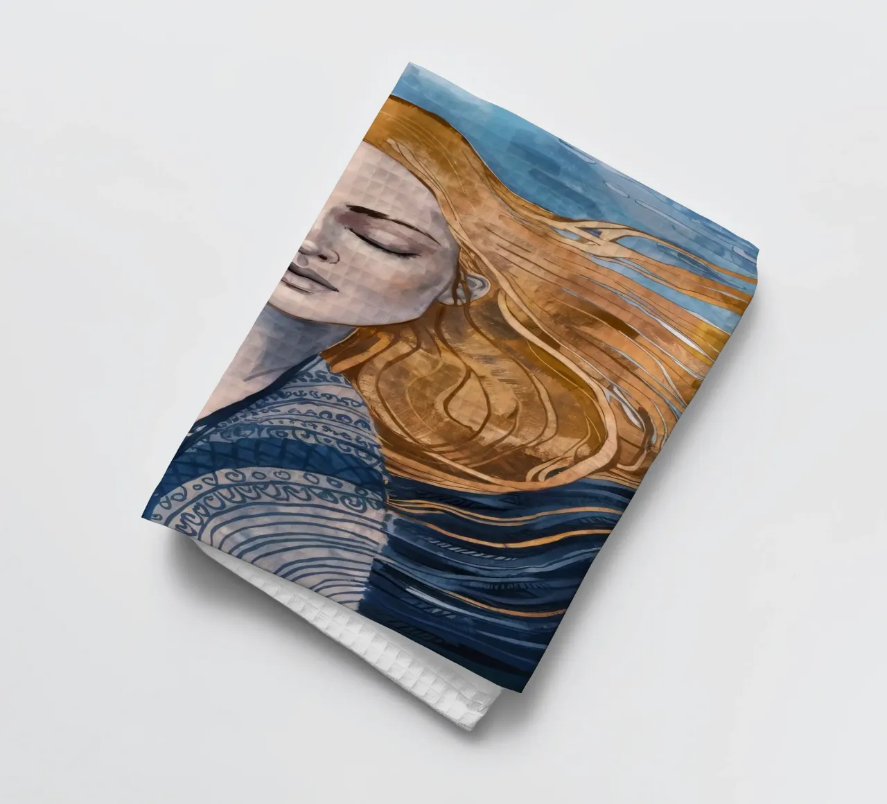 Riverbero con lacci d'argento canovaccio da cucina da Vivid Reverie