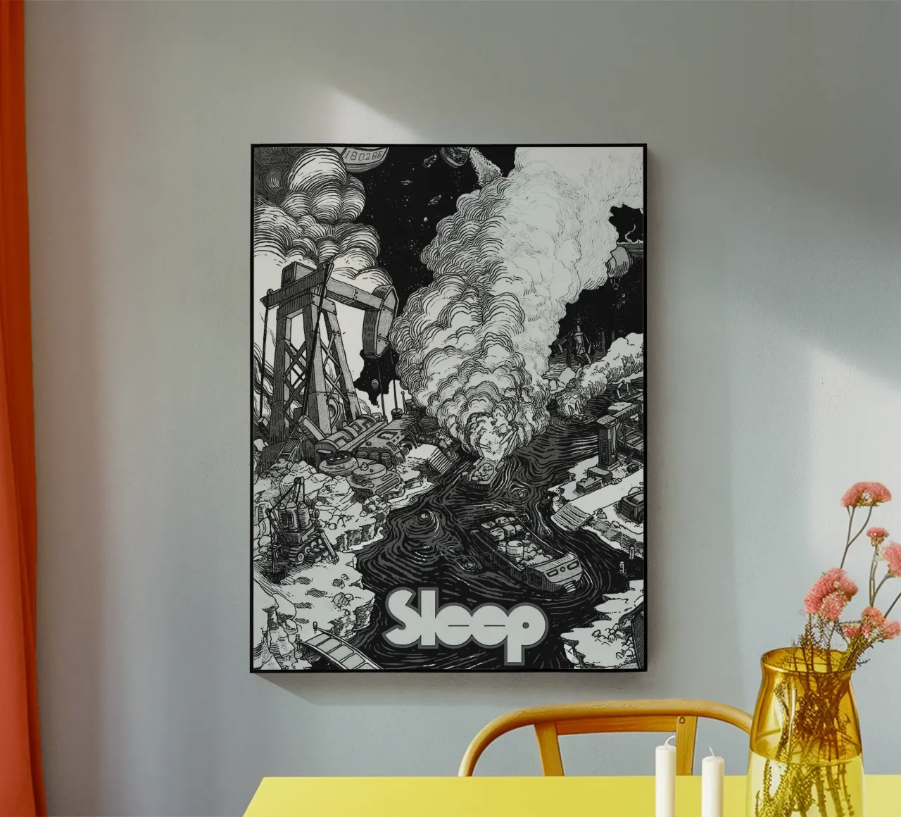 sloop poster plexiglass da vanhesling