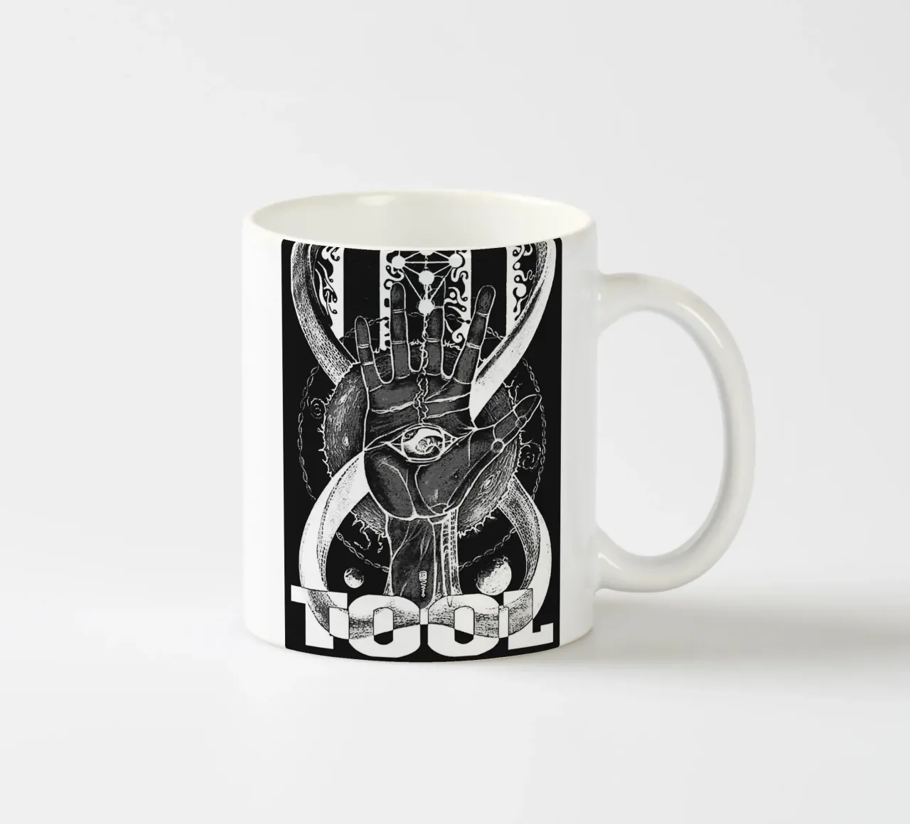 tool band art tazza in ceramica da vanhesling
