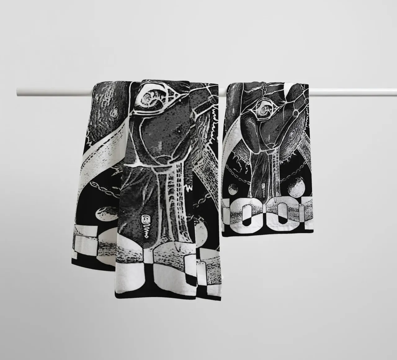 tool band art towel by vanhesling
