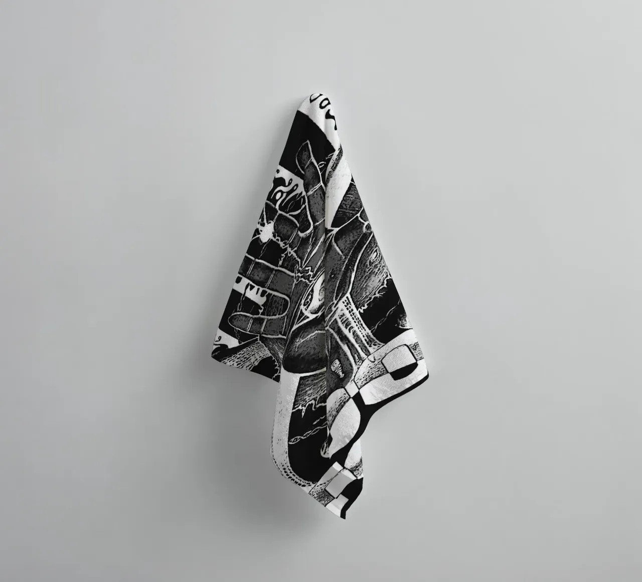 tool band art towel by vanhesling