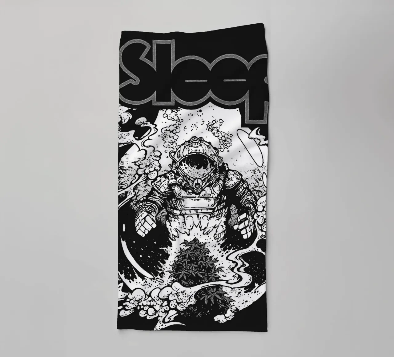 sleep poster asciugamano da bagno da vanhesling