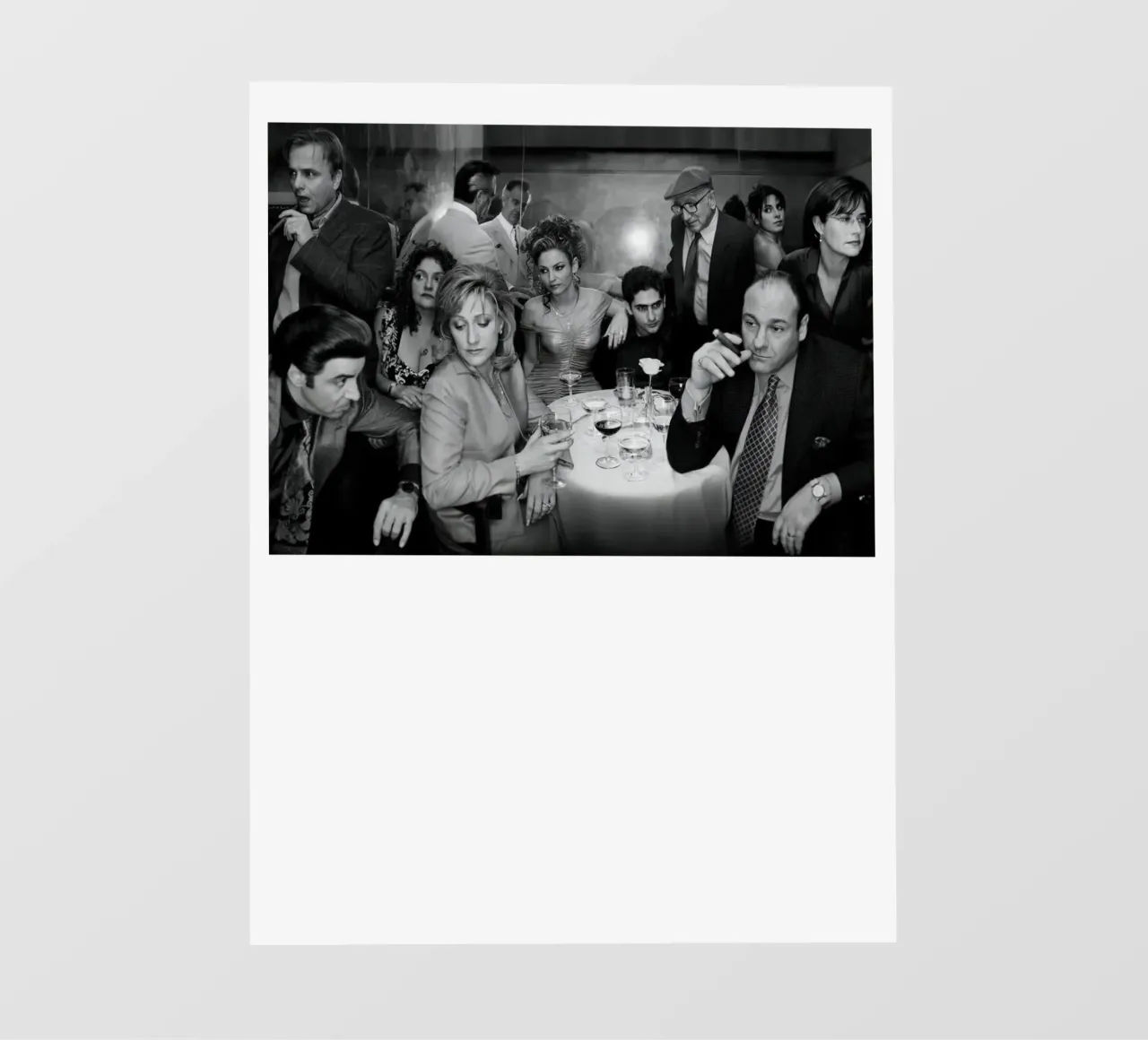 The Sopranos TV pellicola backlit da Black And White