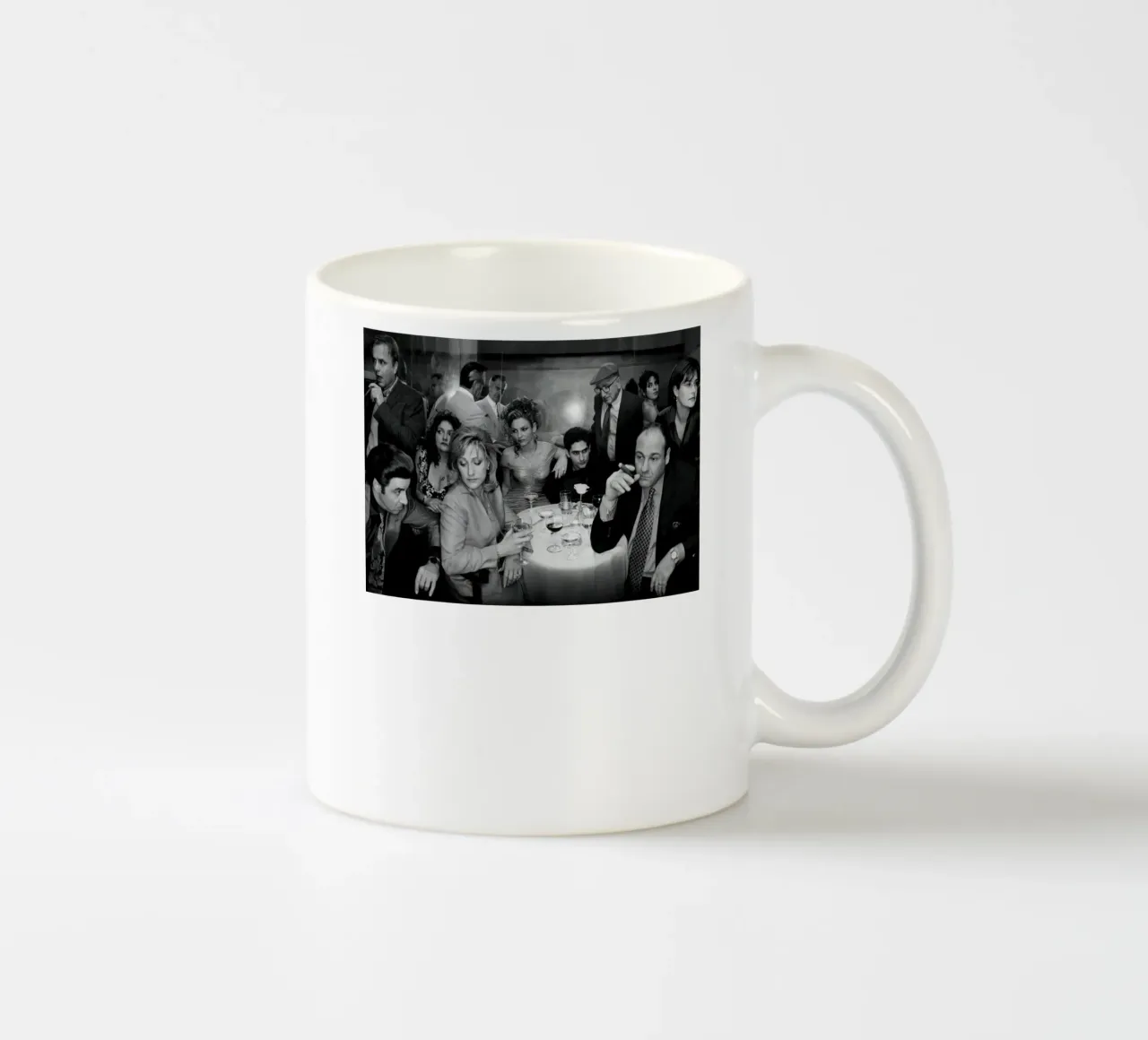 The Sopranos TV tazza in ceramica da Black And White
