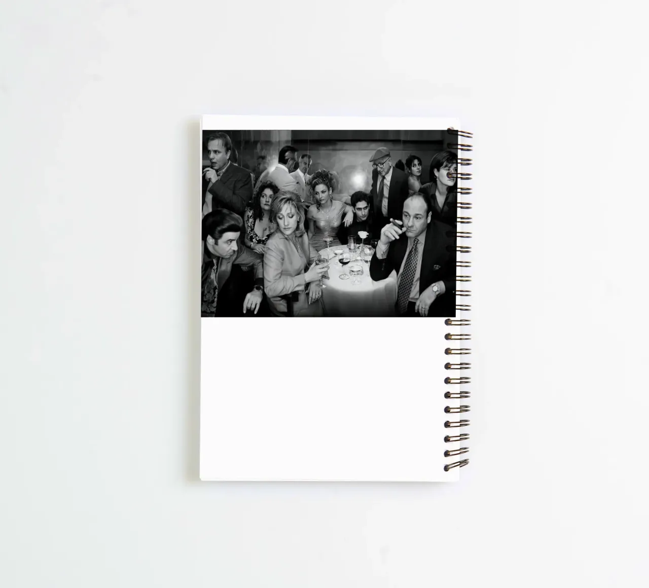 Die Sopranos TV Ringbuch von Black And White