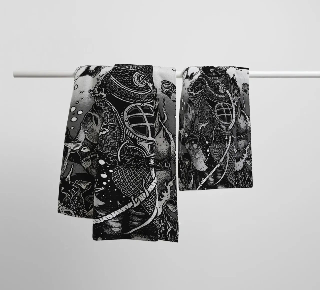 sleep poster towel by vanhesling