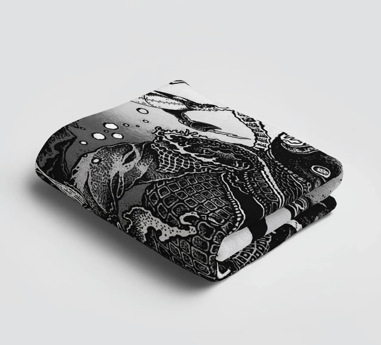 sleep poster towel by vanhesling