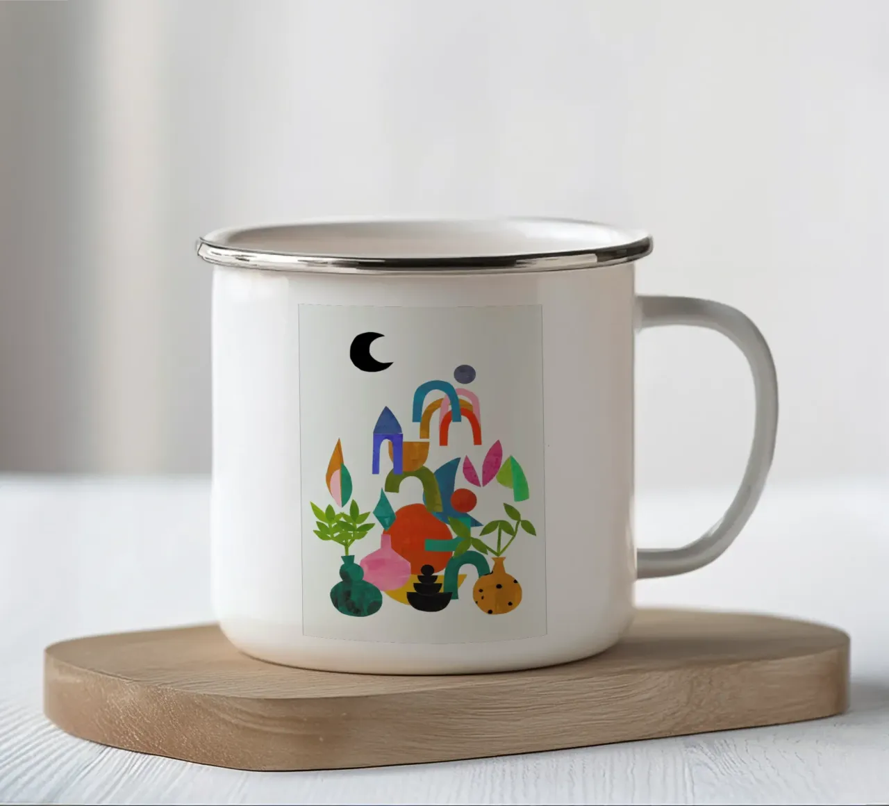 Great Joy tazza in smalto da EnShape