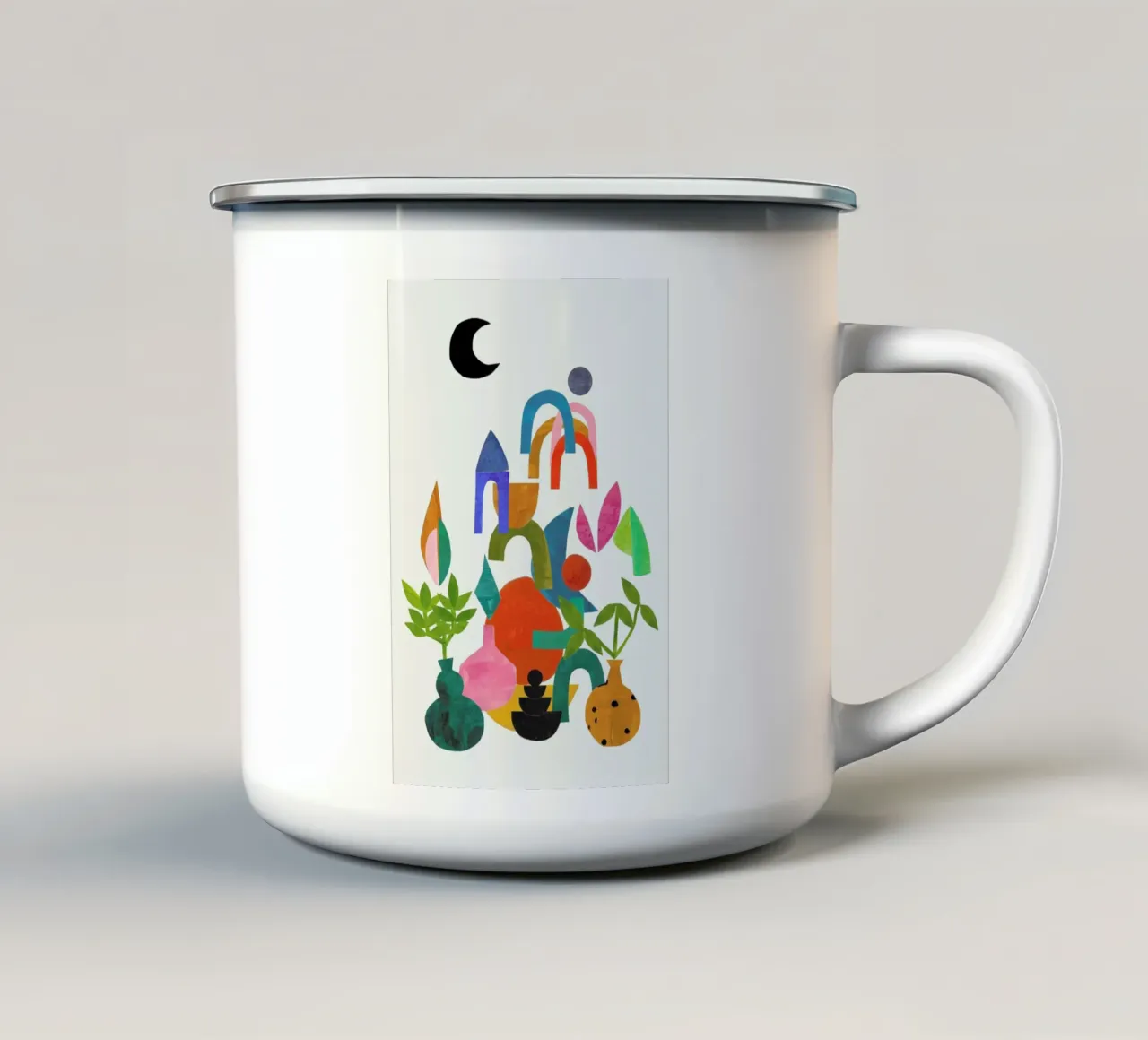Great Joy tazza in smalto da EnShape