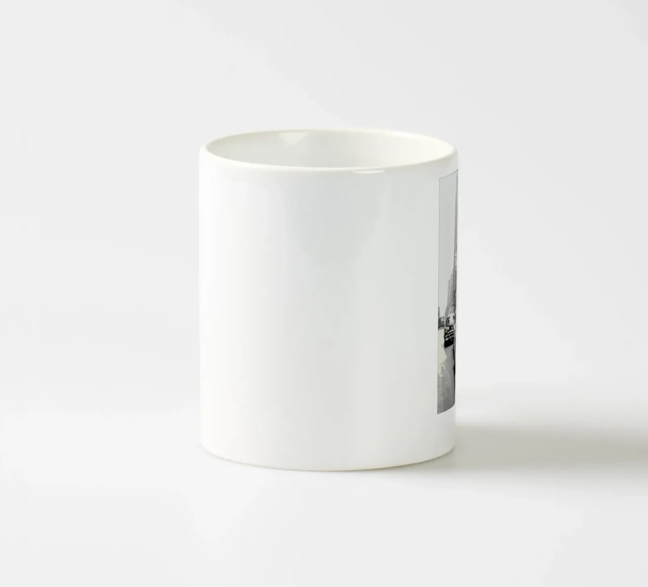 Lama in taxi tazza in ceramica da Black And White