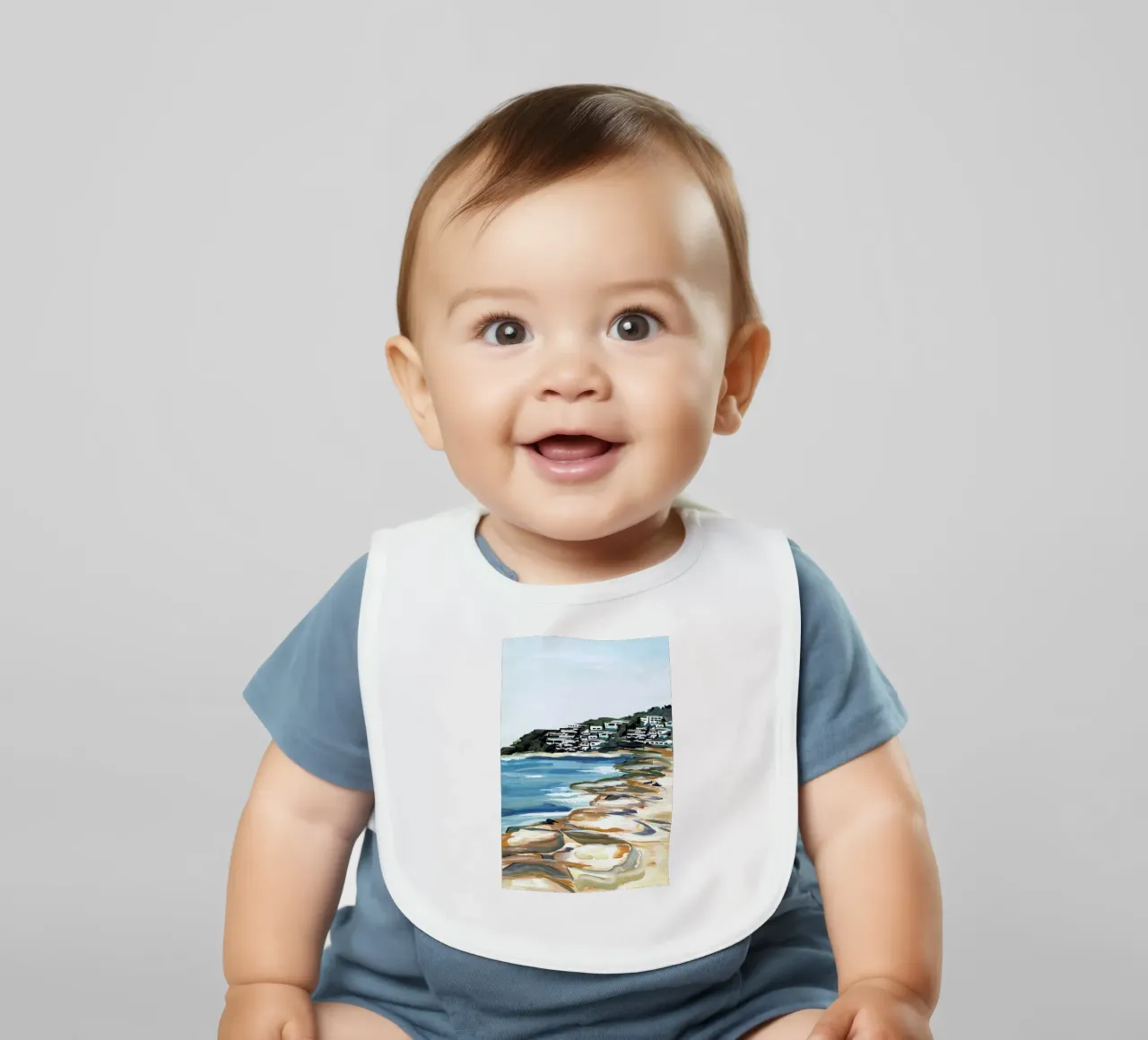 Seaside bavaglino da Laura Page