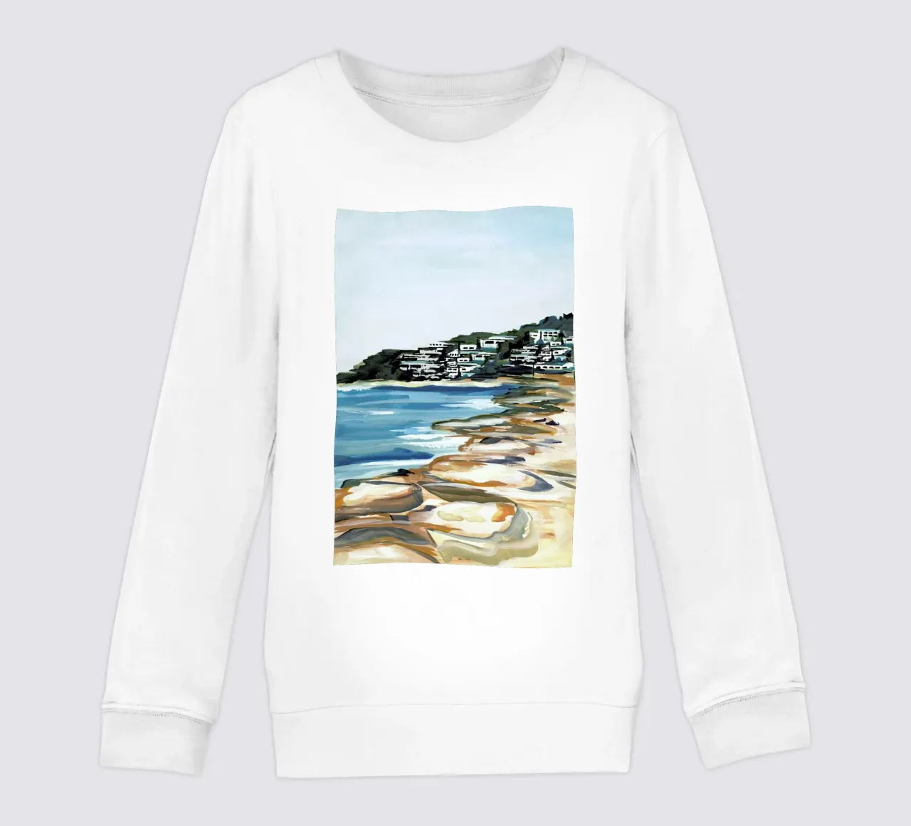 Seaside felpa bambino da Laura Page