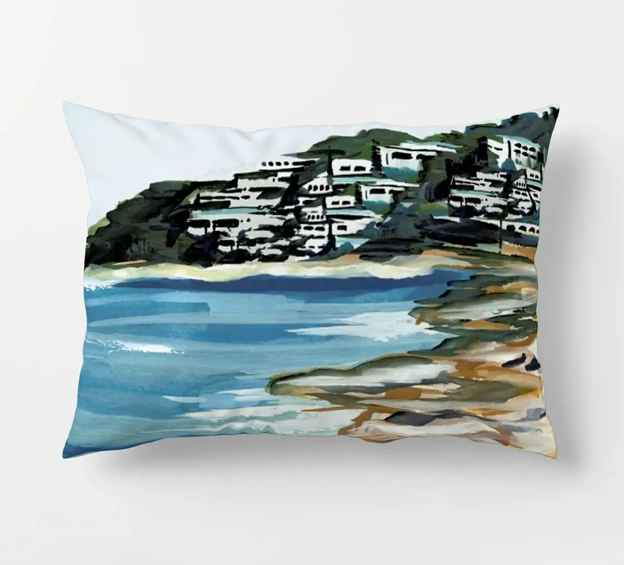 Seaside cuscino da Laura Page
