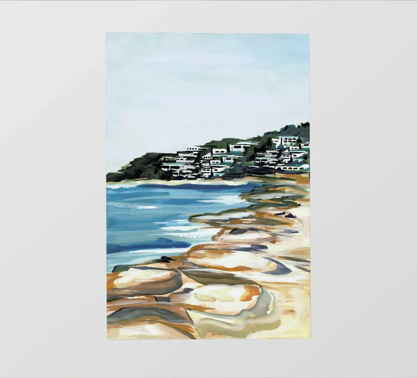 Seaside pellicola backlit da Laura Page