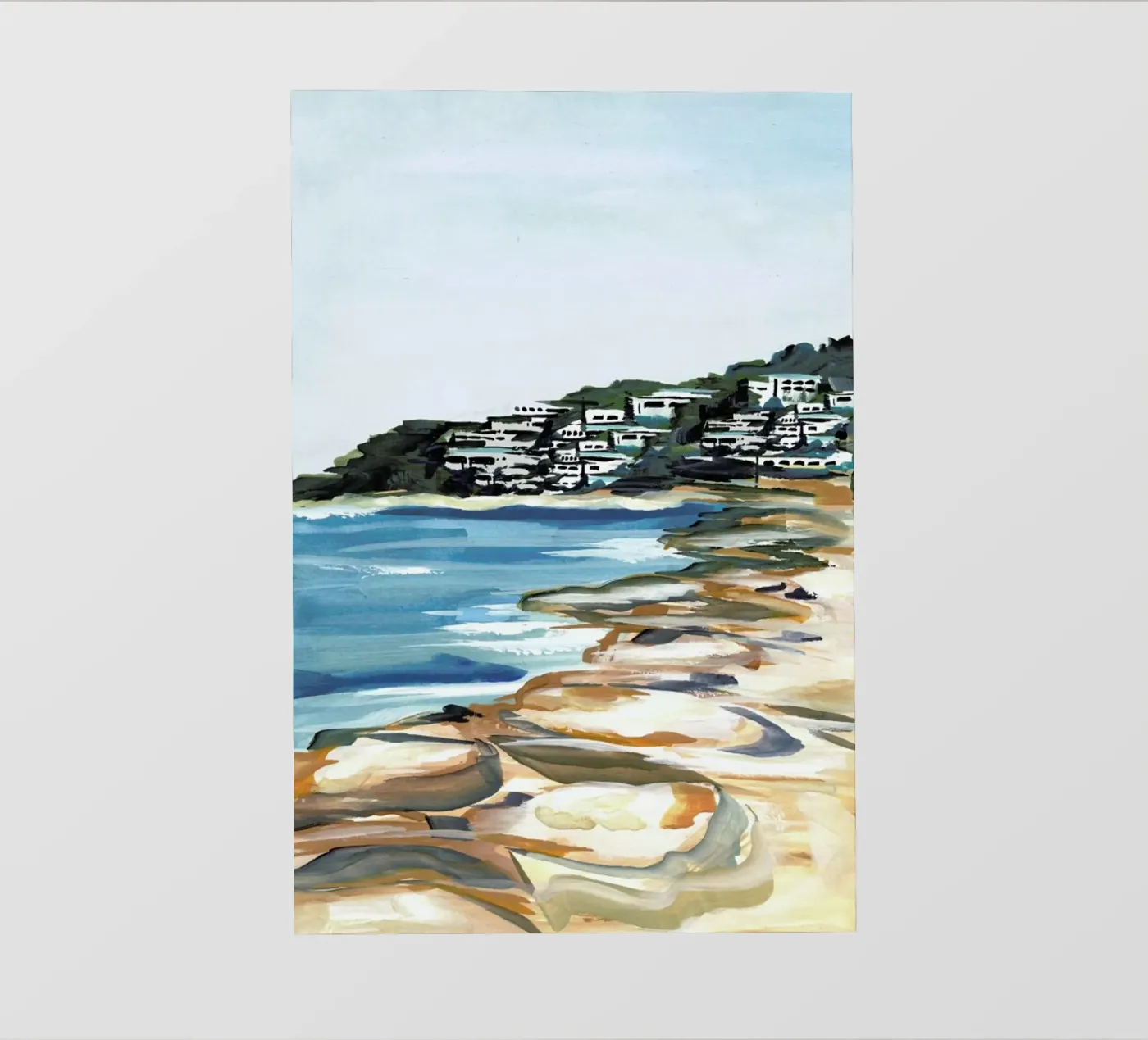 Seaside pellicola backlit da Laura Page