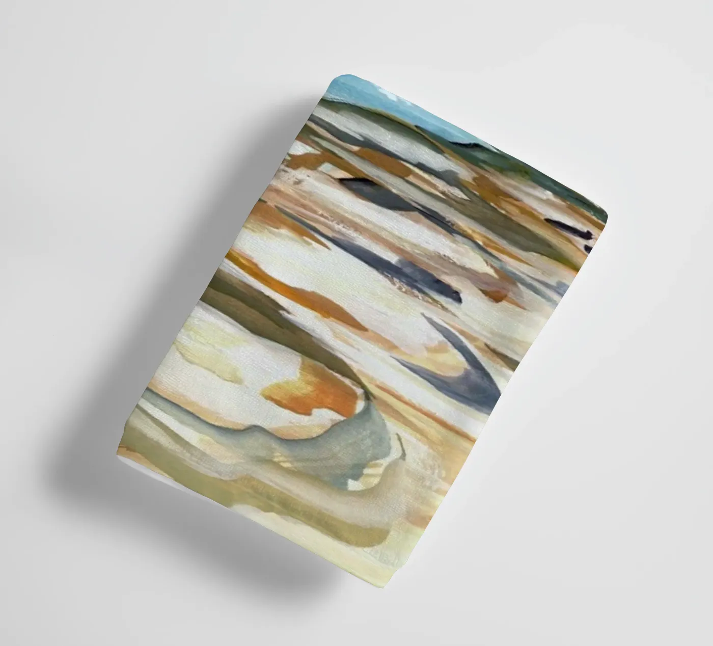 Seaside towel by Laura Page