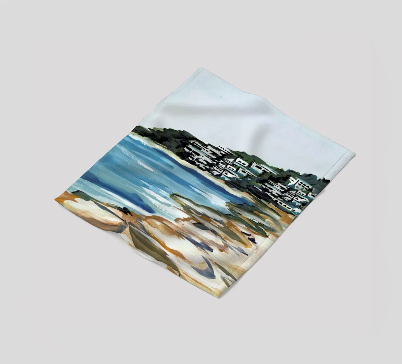 Seaside Fleecedecke von Laura Page