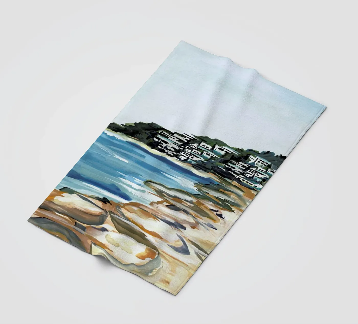 Seaside Fleecedecke von Laura Page
