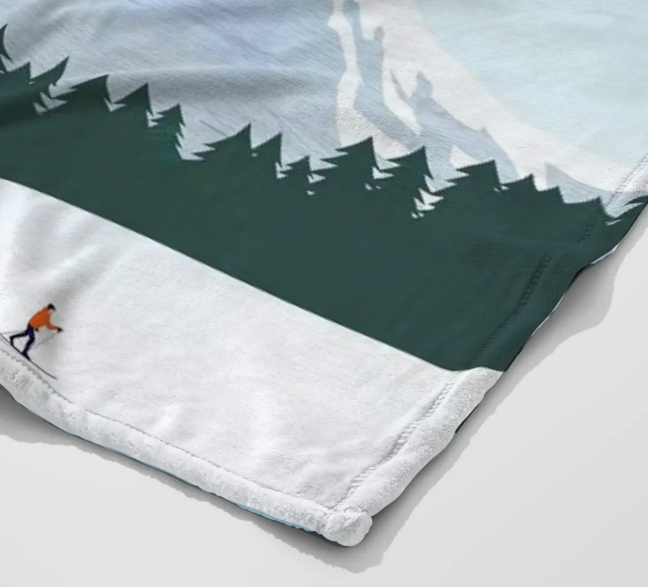 Ski Fleecedecke von Katinka Reinke