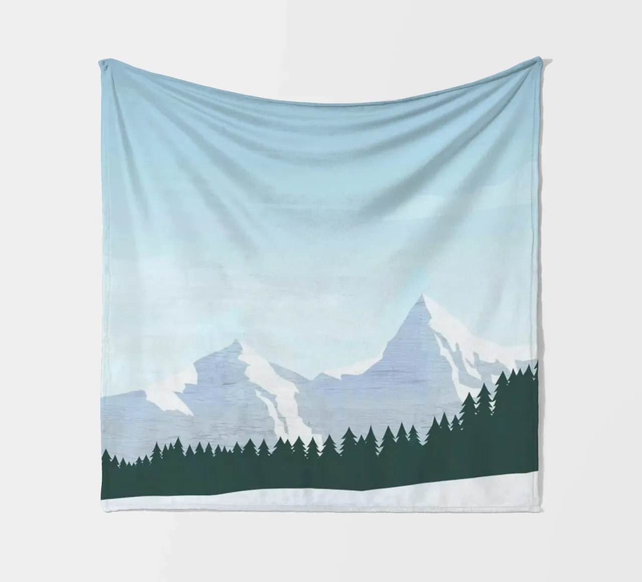 Ski Fleecedecke von Katinka Reinke