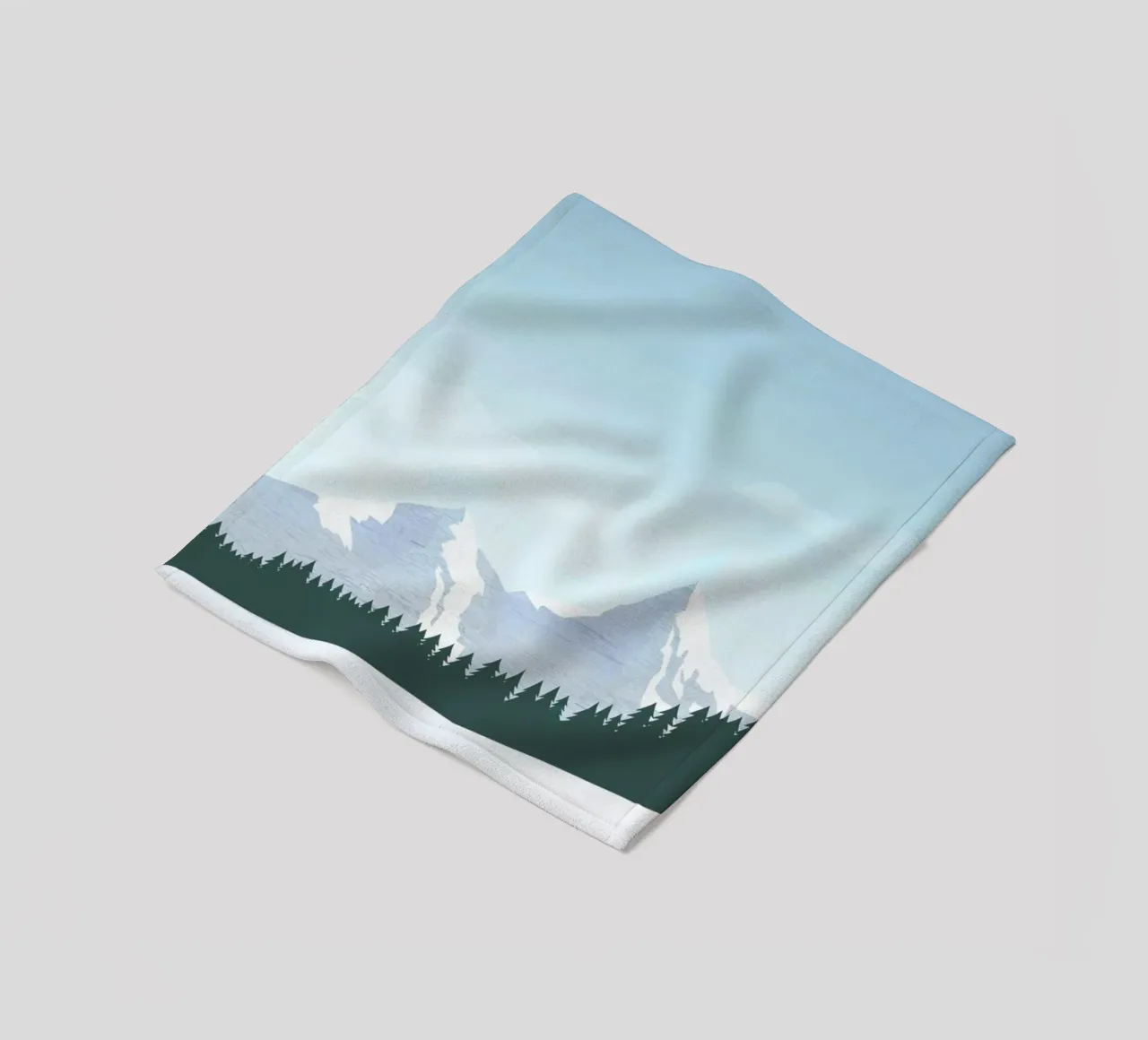 Ski Fleecedecke von Katinka Reinke