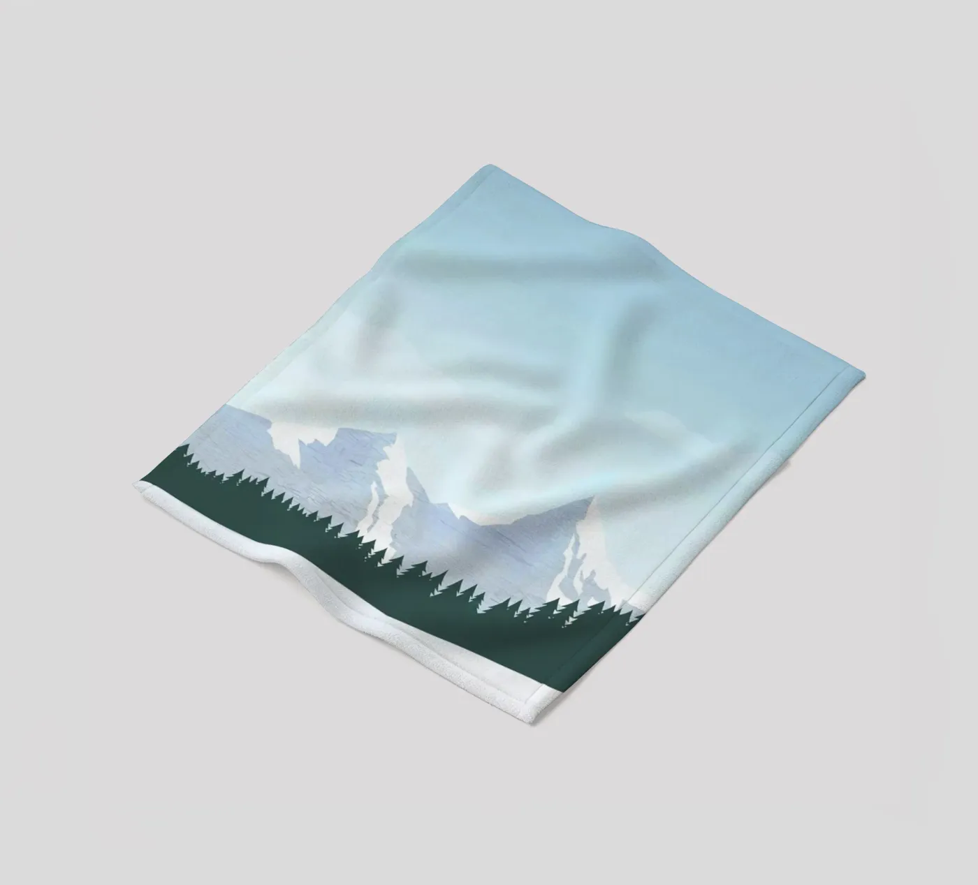 Ski Fleecedecke von Katinka Reinke