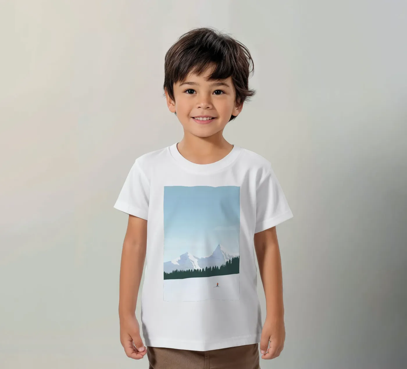 Ski t-shirt bambini da Katinka Reinke