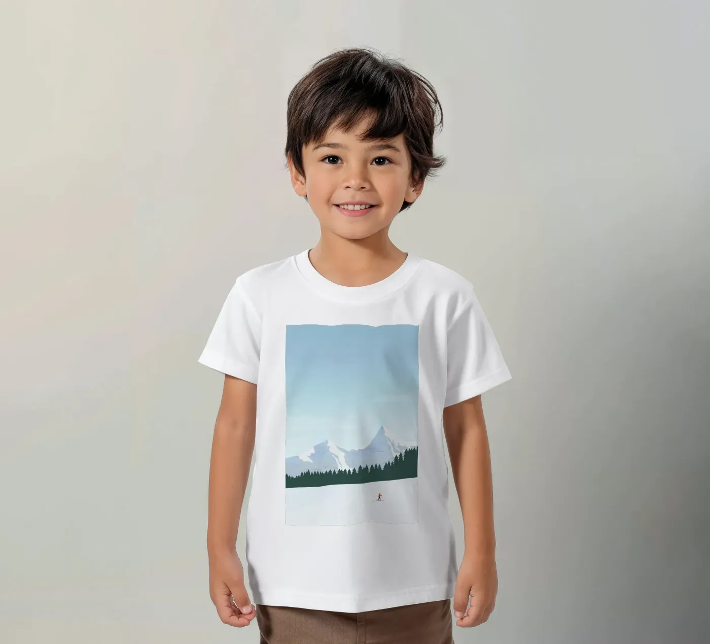 Ski t-shirt bambini da Katinka Reinke