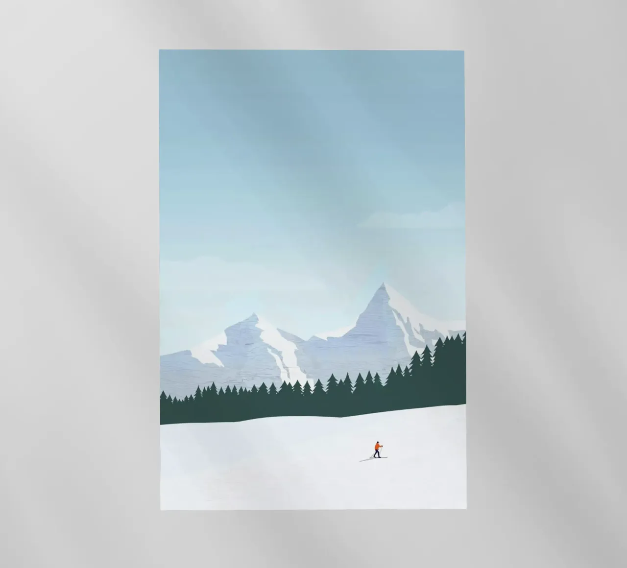 Ski pellicola backlit da Katinka Reinke