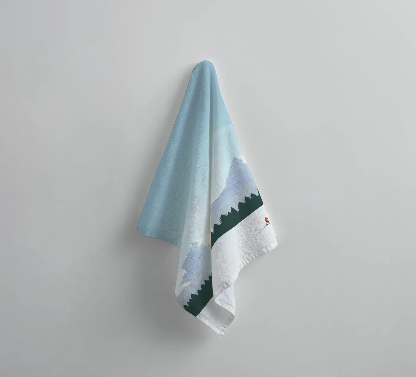 Ski towel by Katinka Reinke