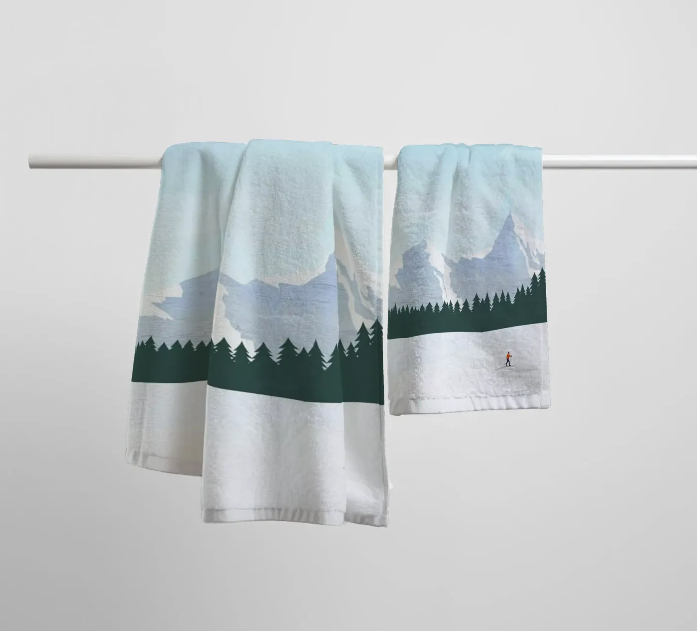 Ski badhanddoek van Katinka Reinke