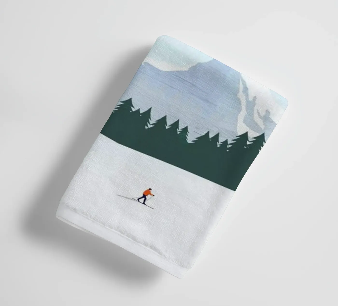 Ski towel by Katinka Reinke